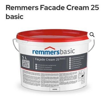 Remmers Facade Cream 25 basic
Gevel impregneren, met impregn beschikbaar voor biedingen
