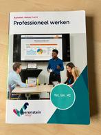 Professioneel Werken - Angerenstein Welzijn, Ophalen of Verzenden, Gelezen, MBO