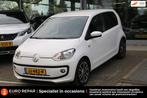 Volkswagen Up! 1.0 high up! BlueMotion LEDER NAVI NL-AUTO!, Auto's, Volkswagen, Origineel Nederlands, Te koop, 60 pk, Benzine