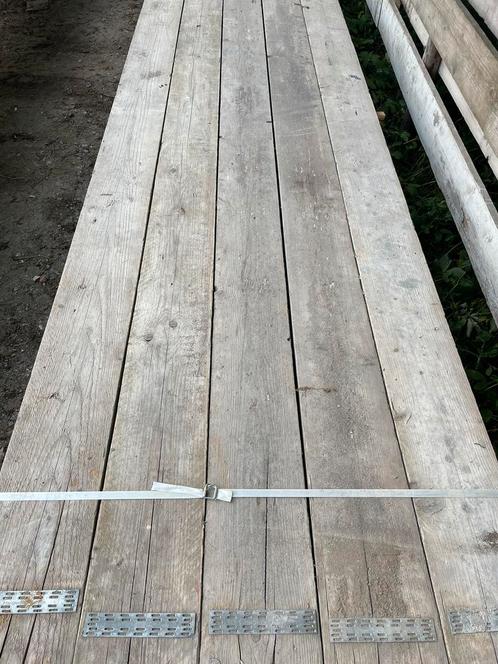 Steigerplanken 5 meter, Tuin en Terras, Palen, Balken en Planken, Gebruikt, Planken, 250 cm of meer, Ophalen