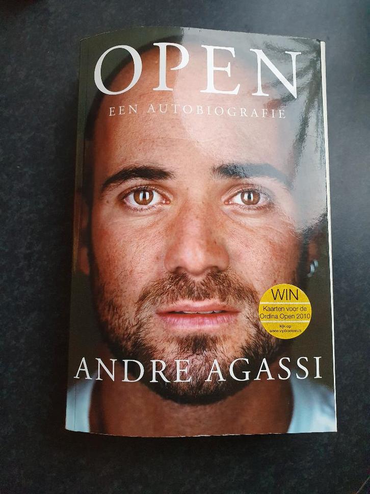 Andre Agassi - Open, Boeken, Biografieën, Gelezen, Sport, Ophalen of Verzenden