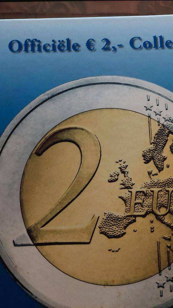 2 euro  off- iciele collectie, Postzegels en Munten, Munten | Europa | Euromunten, 2 euro, Overige landen, Ophalen of Verzenden