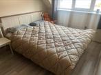 Bed inclusief matras 160cm x 200cm, Ophalen, Gebruikt, Tweepersoons