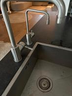 Job rvs keuken kraan set, Huis en Inrichting, Keuken | Keukenelementen, Ophalen, Minder dan 50 cm, Gebruikt, Minder dan 25 cm