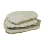 Flagstones Brasil White 25-40mm 4-8pc, 60 cm of meer, Nieuw, Ophalen of Verzenden, 10 m² of meer