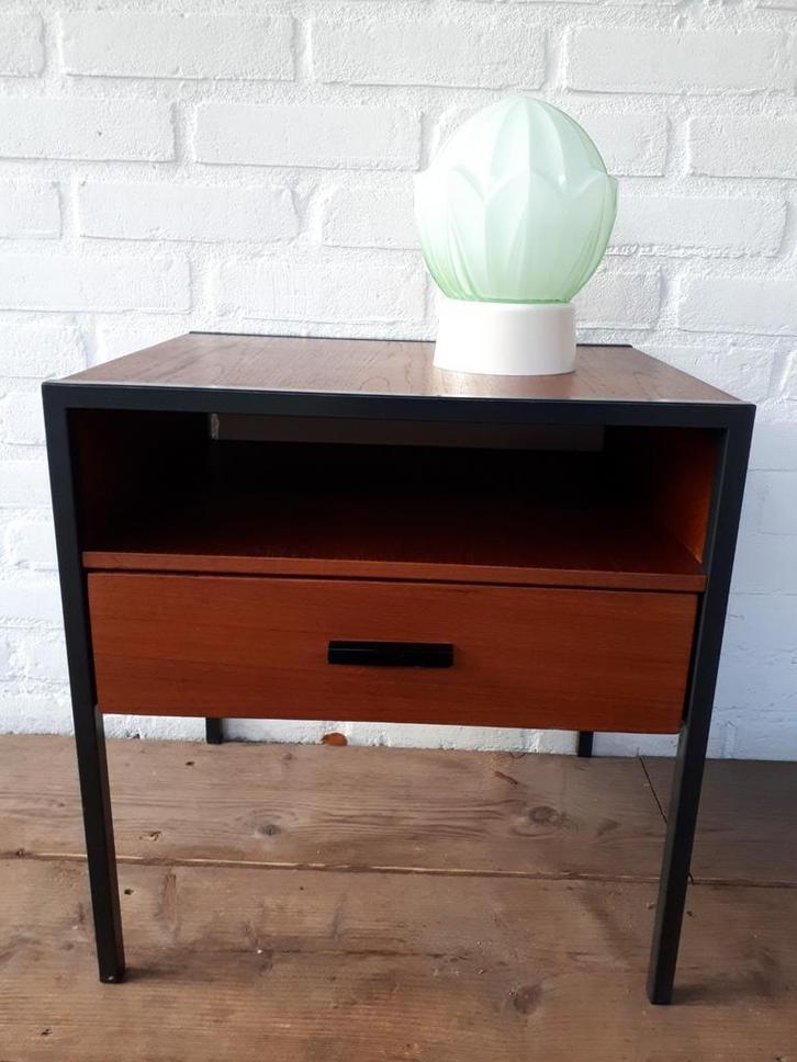 2 Vintage retro plafondlamp Thabur Art Deco Design jaren 30., Huis en Inrichting, Lampen | Plafondlampen, Zo goed als nieuw, Glas