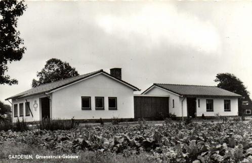 Garderen, Groenekruis-Gebouw - ongelopen, Verzamelen, Ansichtkaarten | Nederland, Ongelopen, Noord-Holland, 1920 tot 1940, Ophalen of Verzenden
