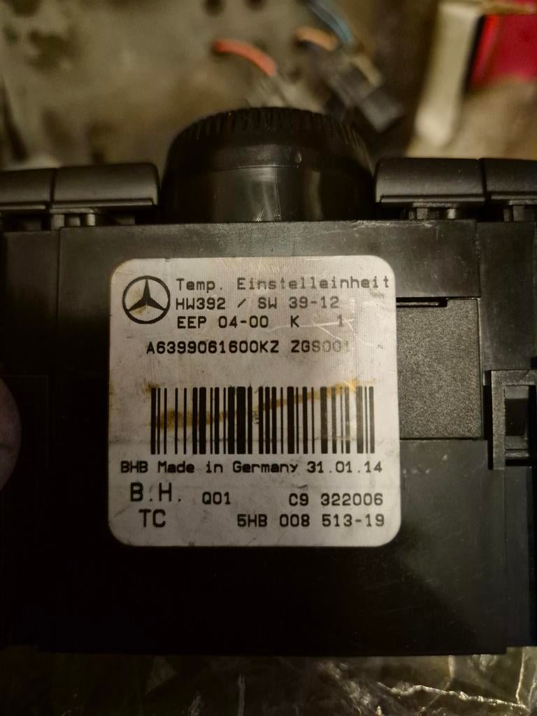Mercedes-Benz w639 kachel ventielen stelmotor enz, Ophalen of Verzenden