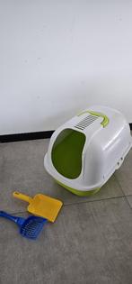 kattenbak met schepjes, Dieren en Toebehoren, Kattenbakken, Ophalen, Gebruikt