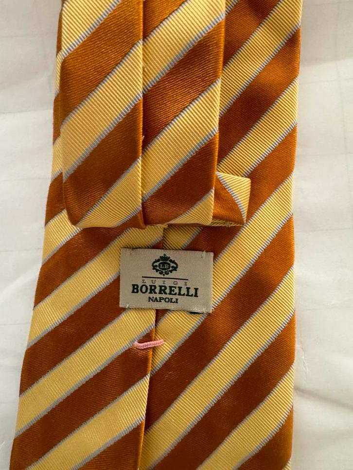 Prachtige collectie BORRELLI STROPDASSEN, Kleding | Heren, Stropdassen, Nieuw, Met patroon, Overige kleuren, Ophalen of Verzenden