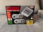 Snes mini nieuw, Spelcomputers en Games, Spelcomputers | Nintendo Super NES, Ophalen, Zo goed als nieuw, Met 2 controllers
