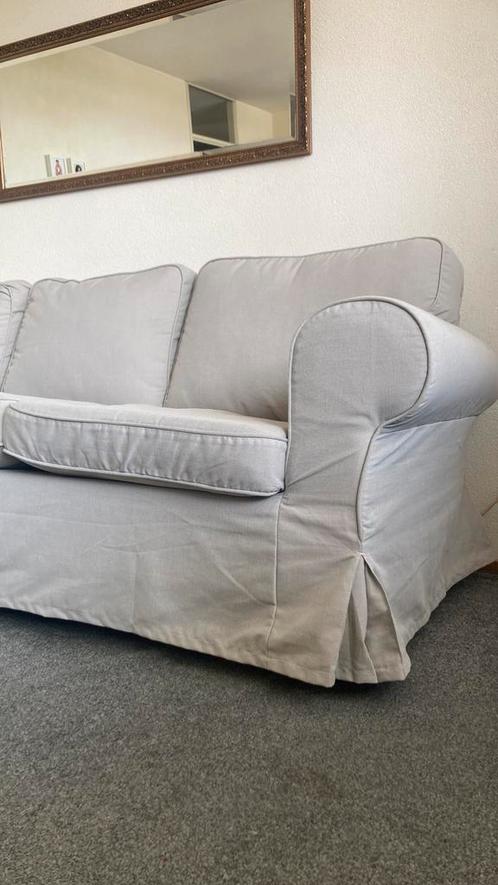 EKTORP 3-zitsbank, Kilanda lichtbeige, Huis en Inrichting, Banken | Sofa's en Chaises Longues, Zo goed als nieuw, 200 tot 250 cm