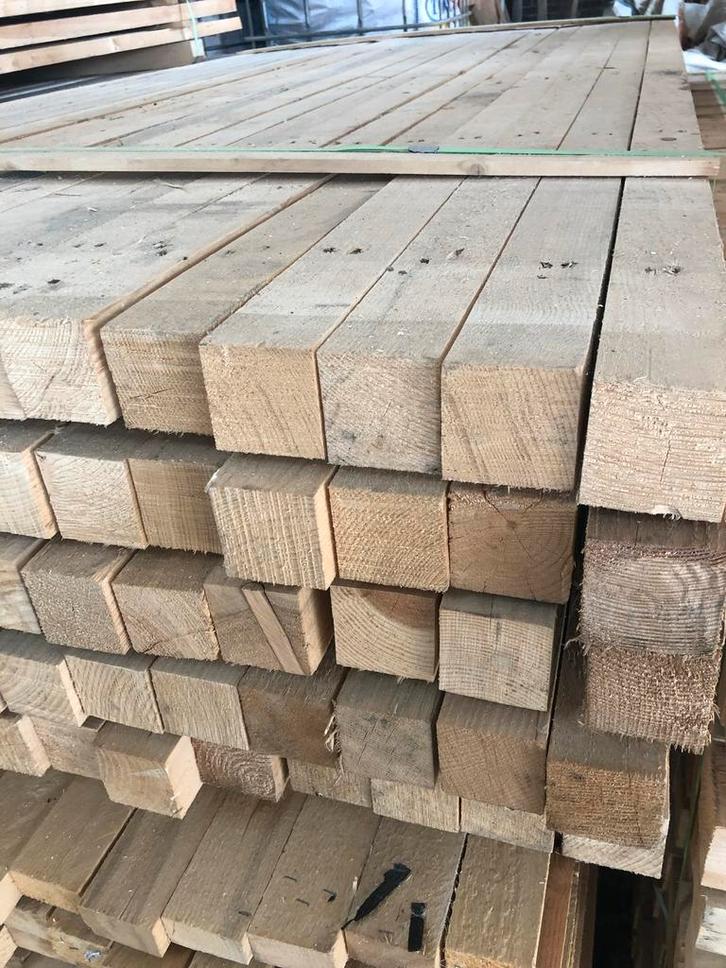 Schutting palen, Tuin en Terras, Palen, Balken en Planken, Zo goed als nieuw, Palen, 250 cm of meer, Ophalen