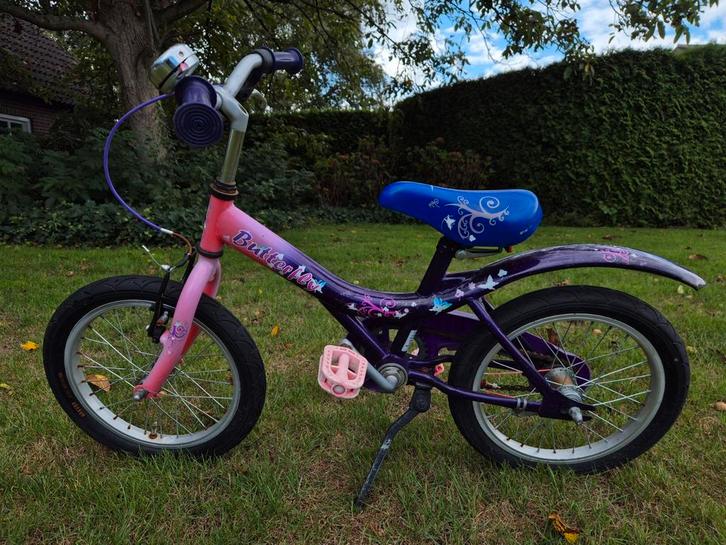 Kinderfiets 16 inch meisje - Nieuwe Banden!, Fietsen en Brommers, Fietsen | Meisjes, Gebruikt, 16 inch, Ophalen
