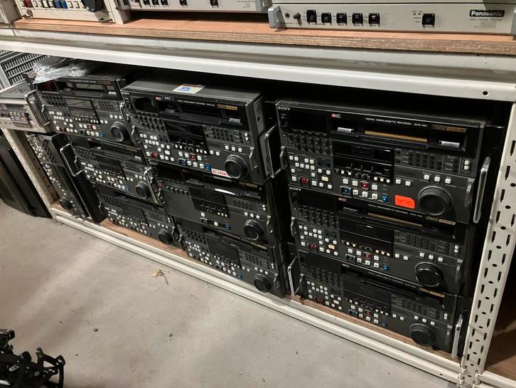 Betacam digibeta u matic machines werkend, Audio, Tv en Foto, Professionele Audio-, Tv- en Video-apparatuur, Video, Ophalen of Verzenden