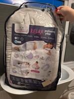 Babymatex voedingskussen grijs/wit, Kinderen en Baby's, Babyvoeding en Toebehoren, Ophalen, Gebruikt, Voedingskussen