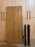 IKEA Lagkapten Bureaublad/Tafelblad + Poten | 140x60cm, Huis en Inrichting, Tafelonderdelen, Ophalen, Kunststof, 100 tot 150 cm