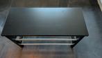 IKEA Bank met Schoenenrek - Zwart, Huis en Inrichting, Tafels | Salontafels, Ophalen, Gebruikt, 100 tot 150 cm, 50 tot 75 cm