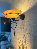 Lampen set met griekse rand compleet of per stuk te koop., Ophalen, Zo goed als nieuw, Glas