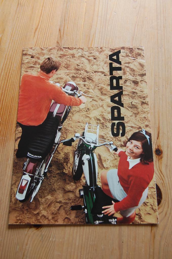 Sparta modellen 1969, Fietsen en Brommers, Handleidingen en Instructieboekjes, Gebruikt, Ophalen of Verzenden