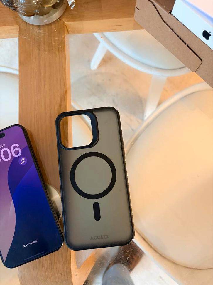 iPhone 15 Pro Max 256GB - Topstaat!, Telecommunicatie, Mobiele telefoons | Hoesjes en Frontjes | Apple iPhone, Zo goed als nieuw