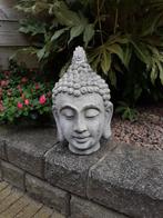 Stenen budha / boedha beeld hoofd, 32 cm hoog, Tuin en Terras, Tuinbeelden, Gebruikt, Ophalen