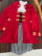 ZGAN: Kapitein Haak / Piraat kostuum maat M (50), Carnaval, Maat 48/50 (M), Ophalen of Verzenden, Zo goed als nieuw