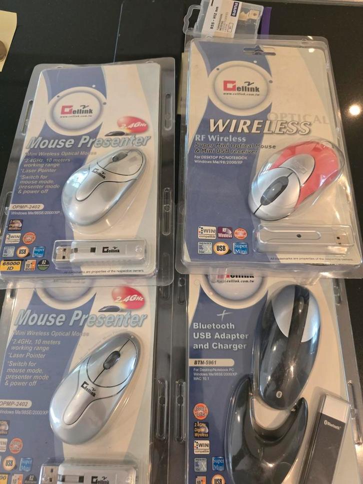 Draadloze muis presenter nieuw in de verpakking, Computers en Software, Pc- en Netwerkkabels, Nieuw, Ophalen of Verzenden