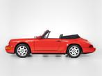 Porsche 911 964 Carrera 2 Cabriolet *17.000km* (bj 1990), Auto's, Oldtimers, Achterwielaandrijving, Zwart, Cabriolet, Leder