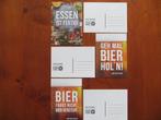3 grappige ansichtkaarten over eten en bier, Ophalen of Verzenden, Nieuw, Overige typen, Overige merken