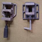 2 x machineklem / bankschroef, Ophalen of Verzenden, Gebruikt, Minder dan 70 cm, Bankschroef