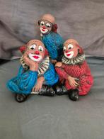 Clowns 3 parastone beeldjes, Verzamelen, Beelden en Beeldjes, Verzenden, Gebruikt, Mens