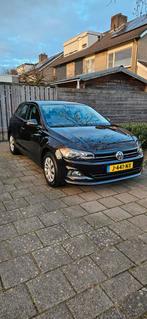 Volkswagen Polo 1.0 TSI 95pk 2020 Zwart, Auto's, Volkswagen, Voorwielaandrijving, Zwart, 95 pk, Emergency brake assist