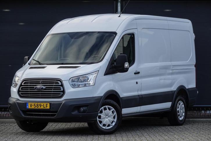 Ford Transit L2H2 2.0Tdci 130Pk | Trend | Trekhaak | Frozen, Auto's, Bestelauto's, Bedrijf, Te koop, ABS, Airconditioning, Alarm