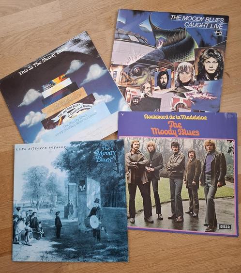 Moody Blues ( 6 elpees), Cd's en Dvd's, Vinyl | Rock, Gebruikt, Poprock, Overige formaten, Ophalen of Verzenden