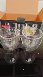 Dubbelwandige theeglazen nog nieuw, Huis en Inrichting, Keuken | Servies, Glas of Glazen, Nieuw, Ophalen of Verzenden, Glas