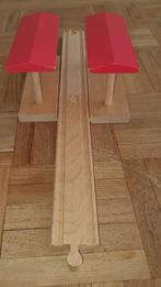 Houten treinstations, Kinderen en Baby's, Speelgoed | Houten speelgoed, Ophalen of Verzenden, Zo goed als nieuw, Overige typen