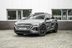 Audi Q8 Sportback e-tron 55 quattro S Edition 115 kWh, Auto's, Audi, Automaat, Lichtsensor, Zwart, Vierwielaandrijving