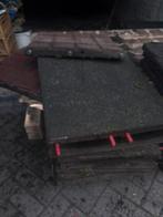 Rubberen tegels 50x50, Tuin en Terras, Ophalen of Verzenden, Zo goed als nieuw, Rubber, Overige typen