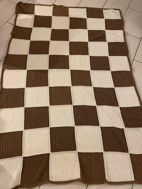 Grote woondeken; handgemaakt, NIEUW!, Huis en Inrichting, Woonaccessoires | Plaids en Woondekens, Nieuw, Ophalen