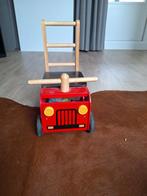 I'm toy loopwagen brandweer met blokken, Ophalen, Gebruikt