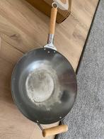 Nieuwe Wokpan, Huis en Inrichting, Keuken | Potten en Pannen, Overige materialen, Inductieplaat, Nieuw, Ophalen of Verzenden