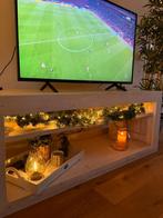 TV meubel van Steigerhout White Wash, Huis en Inrichting, Ophalen, 100 tot 150 cm, Zo goed als nieuw, Minder dan 100 cm