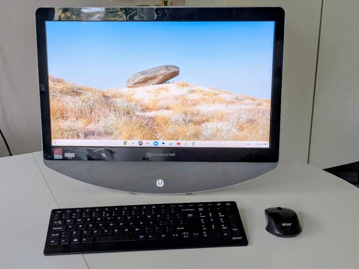 Alles-in-een PC met ChromeOS Flex, Computers en Software, Desktop Pc's, Gebruikt, Onbekend, HDD, Met monitor, Ophalen