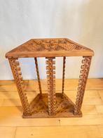 Handgemaakt houten cd rek, Huis en Inrichting, Ophalen of Verzenden, Zo goed als nieuw, Hout, Cd's