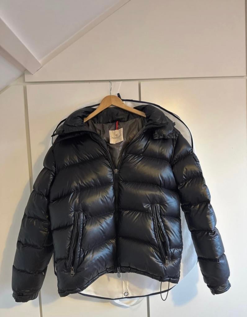 Moncler Maya Jas - Maat M, Ophalen of Verzenden, Maat 48/50 (M), Zwart