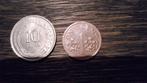 2 munten uit Singapore 1982-1995, Zuidoost-Azië, Ophalen of Verzenden, Losse munt