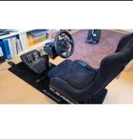 Logitech playseat met stuur ps5/ps4, Spelcomputers en Games, Ophalen, Zo goed als nieuw