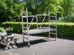 Altrex aluminium  kamer steiger., Ophalen, Gebruikt, Rolsteiger of Kamersteiger, Minder dan 2 meter