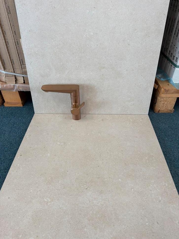 Beige Badkamer/Toilet Tegels 60x60cm - Oktober knaller!, Doe-het-zelf en Verbouw, Tegels, Nieuw, Ophalen of Verzenden
